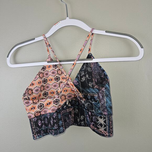 Daily Practice By Anthropologie Abstract Sports Bra Size Small - Picture 2 of 6